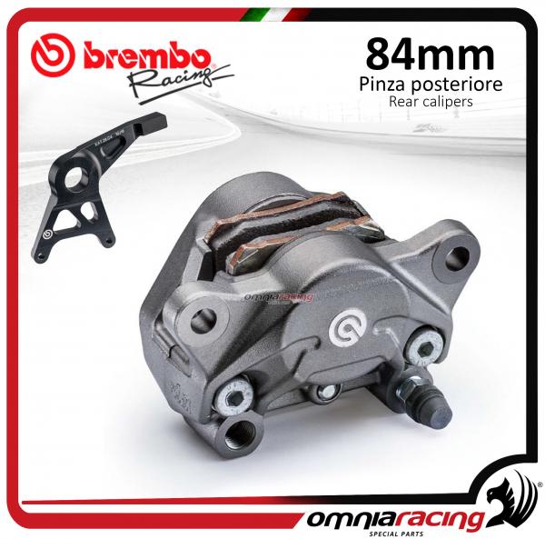 Brembo Racing pinza freno posteriore Sport fusa P2 34 interasse 84mm e staffa Honda CBR1000RR 08>12