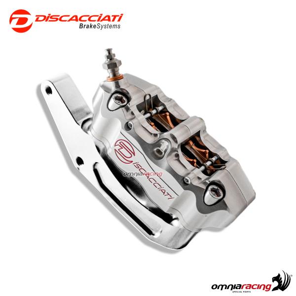 kit pinza radiale destra Discacciati argento 292mm per Harley Davidson