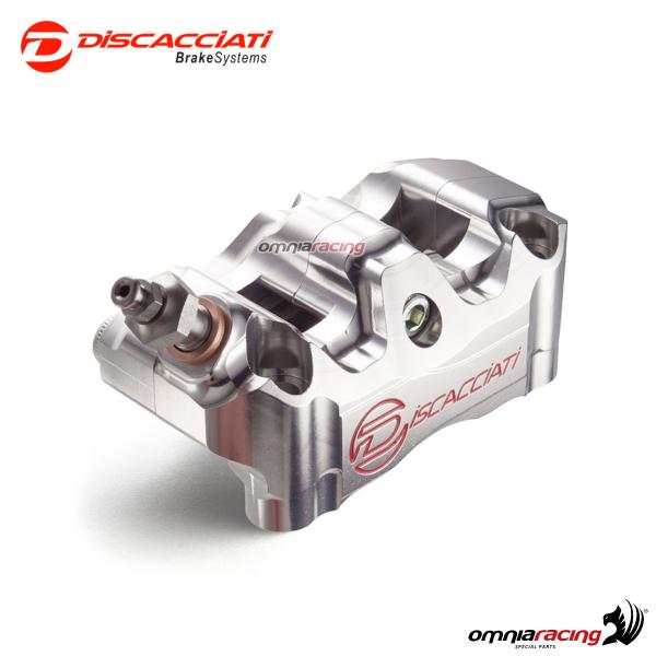 Kit pinza freno posteriore con staffa Discacciati colore argento per Yamaha MT01