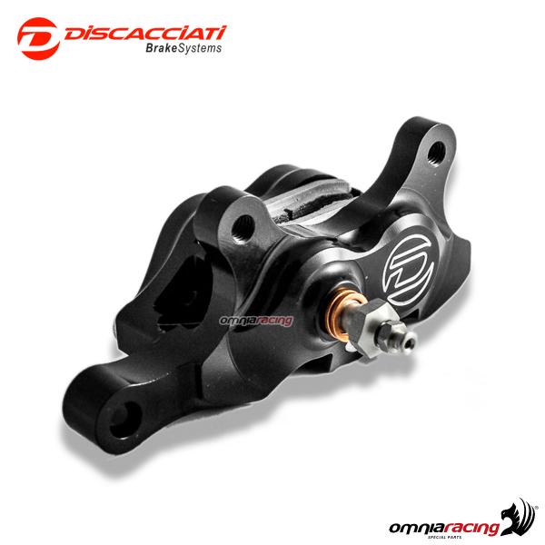 Rear caliper Discacciati 4 pistons black anodized wheelbase 84mm