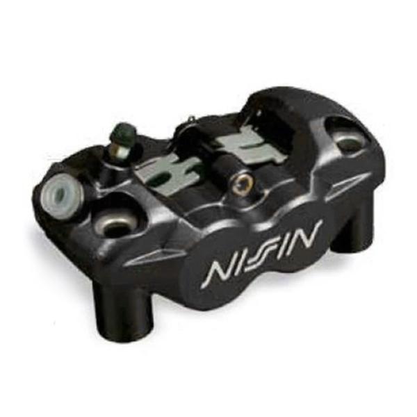 Nissin P4 front brake caliper black radial left wheelbase 108mm