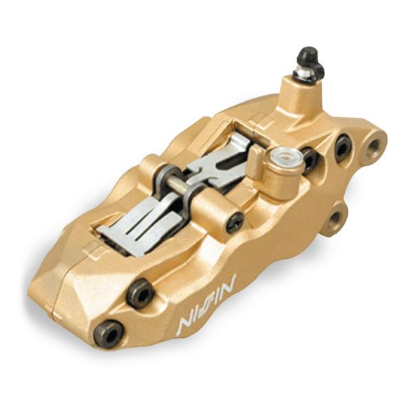 Nissin P6 front brake caliper gold axial left wheelbase 40mm