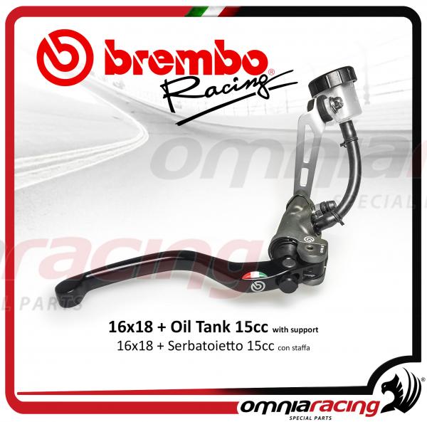 Brembo Racing pompa freno anteriore radiale 16X18 forgiata leva corta kit serbatoietto olio piccolo