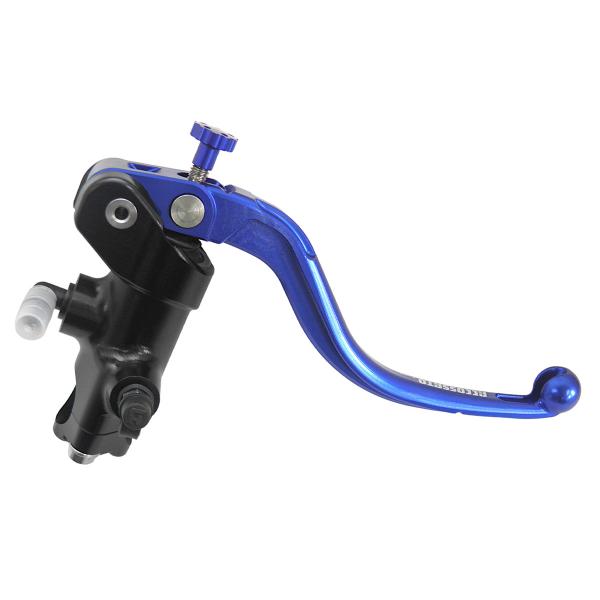 Accossato black radial brake master cylinder 19x20 short blue fixed lever RST