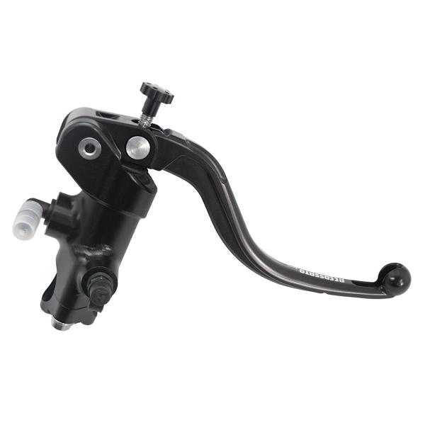 Accossato black radial brake master cylinder 16x16 short black fixed lever RST