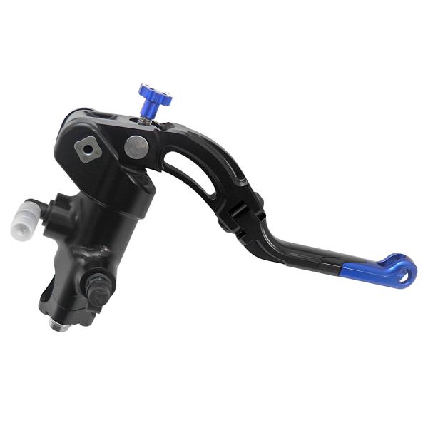 Accossato black radial brake master cylinder PRS 19x17-18-19 medium blue lever revolution
