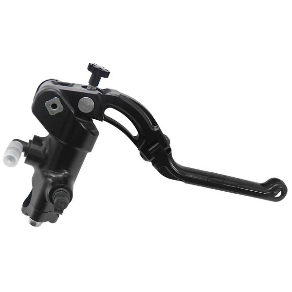 Accossato black radial brake master cylinder PRS 19x17-18-19 long black lever revolution
