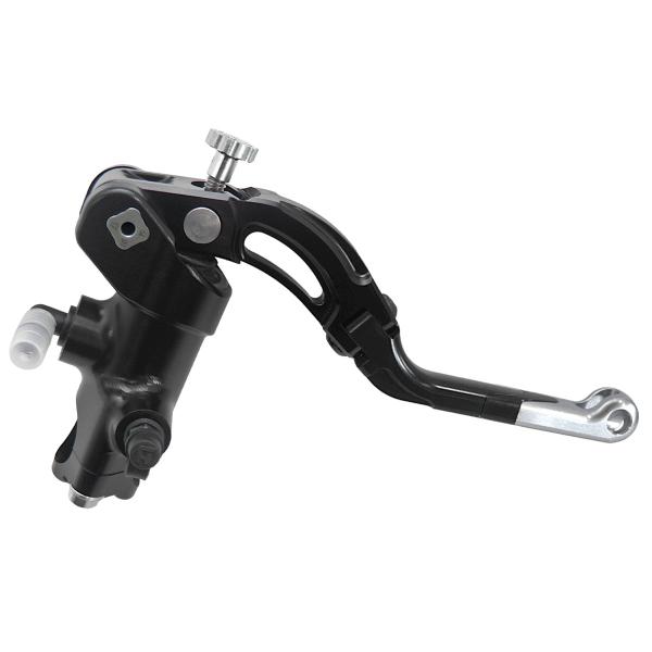 Accossato black radial brake master cylinder PRS 19x17-18-19 medium silver lever revolution