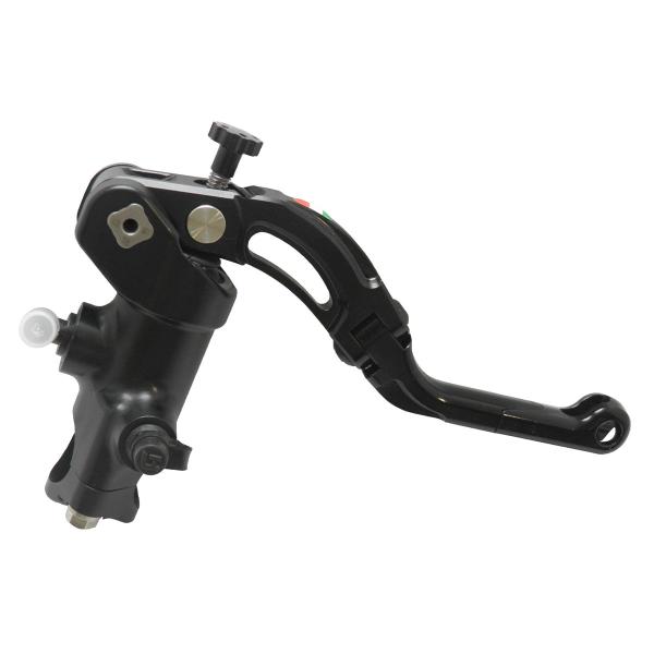 Accossato black radial brake master cylinder PRS 16x17-18-19 short black lever revolution