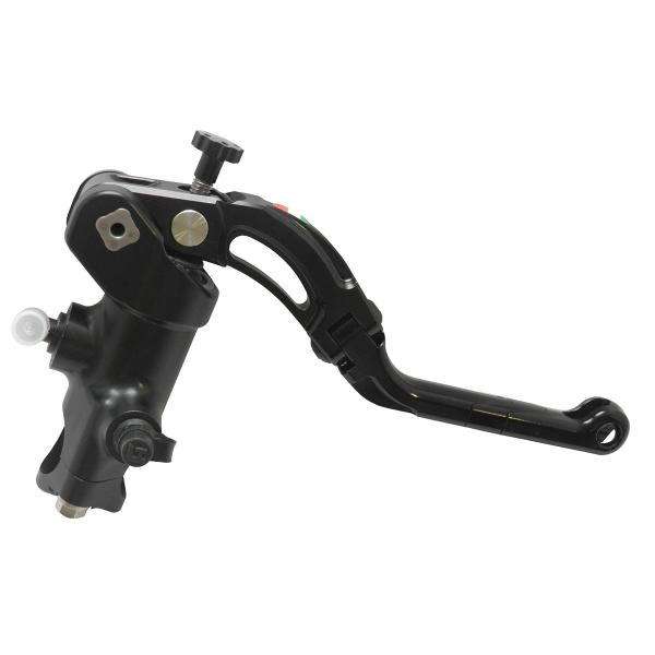 Accossato black radial brake master cylinder PRS 16x17-18-19 medium black lever revolution