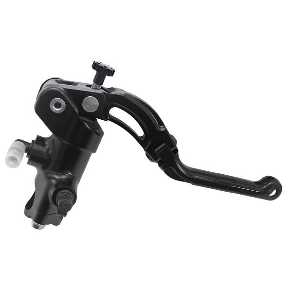 Accossato black radial brake master cylinder 19x19 medium black lever revolution