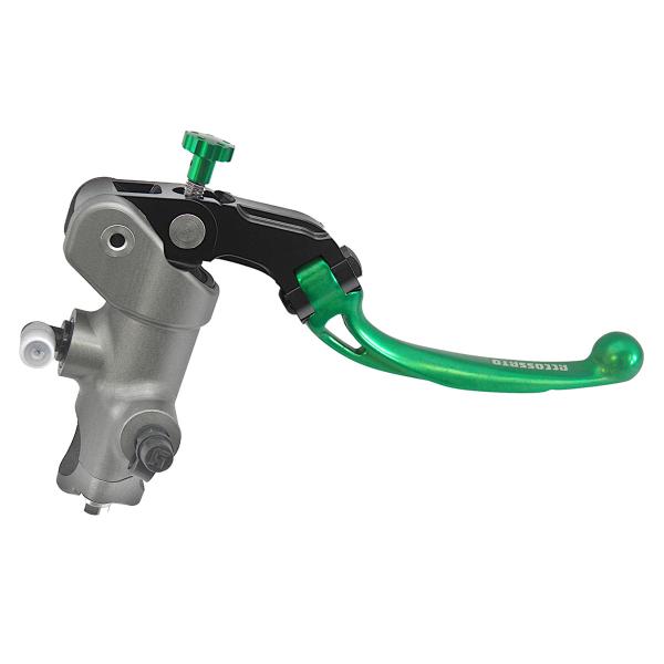 Pompa freno radiale Accossato 14x18 leva corta verde snodata