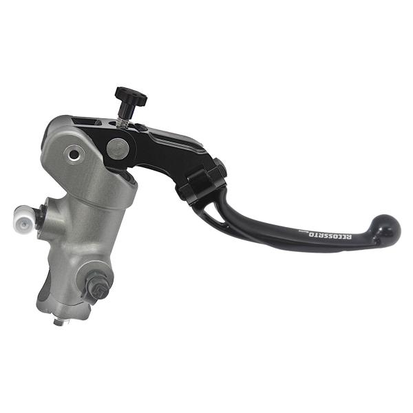 Pompa freno radiale Accossato 14x18 leva corta nera snodata