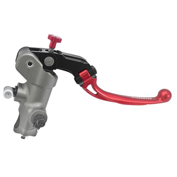 Pompa freno radiale Accossato 14x18 leva corta rossa snodata