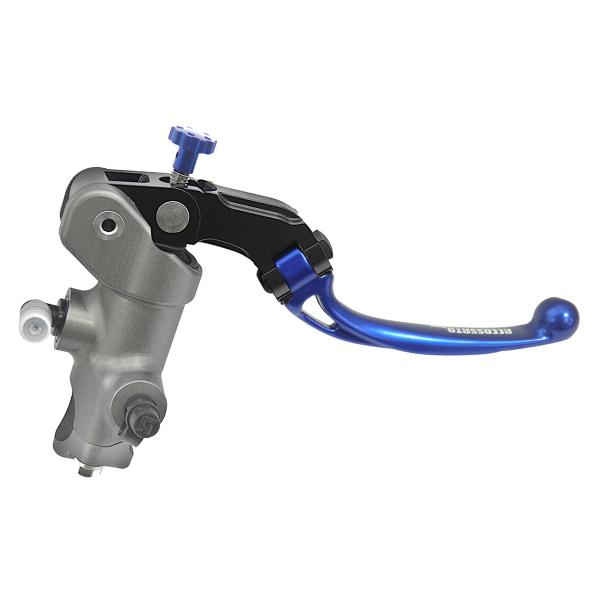 Pompa freno radiale Accossato 14x19 leva corta blu snodata
