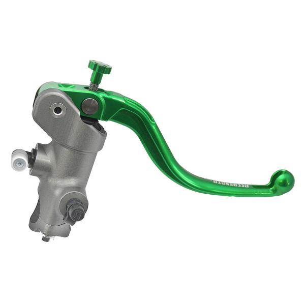 Pompa freno radiale Accossato 15x19 leva corta verde fissa RST