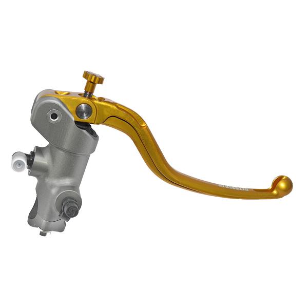 Pompa freno radiale Accossato 15x19 leva lunga oro fissa RST