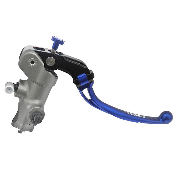 Pompa freno radiale Accossato 15x19 leva lunga blu snodata