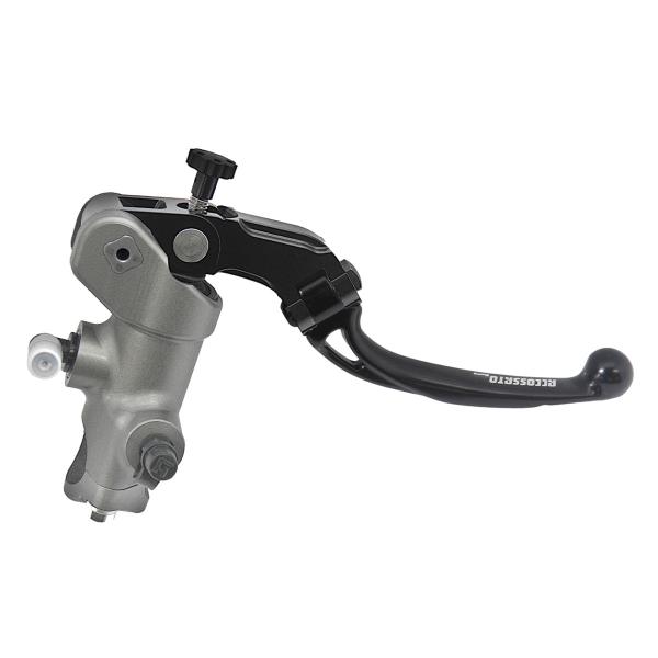 Pompa freno radiale Accossato PRS 15x17-18-19 leva corta nera snodata