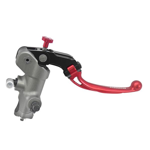 Pompa freno radiale Accossato PRS 15x17-18-19 leva corta rossa snodata