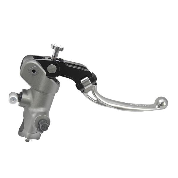 Pompa freno radiale Accossato PRS 15x17-18-19 leva corta argento snodata