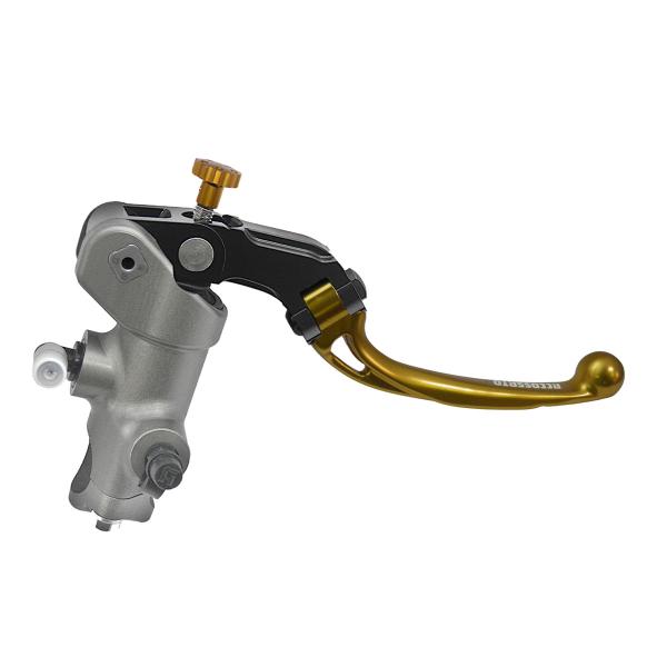 Pompa freno radiale Accossato PRS 15x17-18-19 leva corta oro snodata