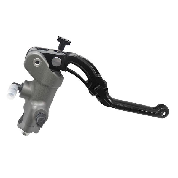 Pompa freno radiale Accossato CNC 19x20 leva media nero revolution