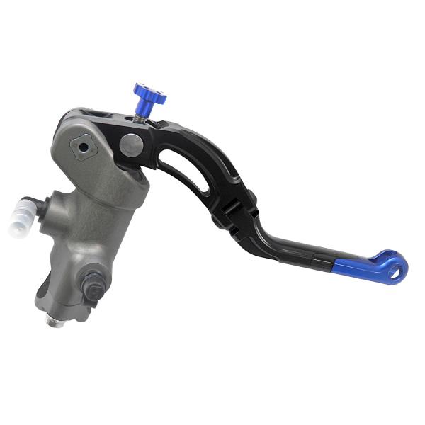 Pompa freno radiale Accossato CNC PRS 19x17-18-19 leva media blu revolution