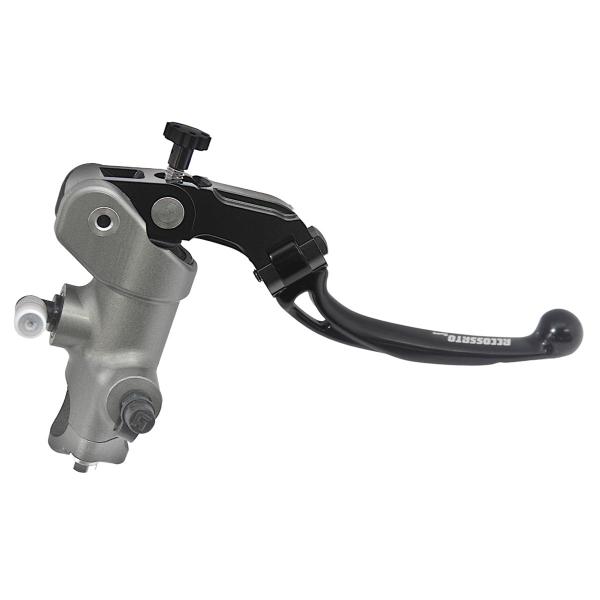 Pompa freno radiale Accossato 19x18 leva corta nera snodata