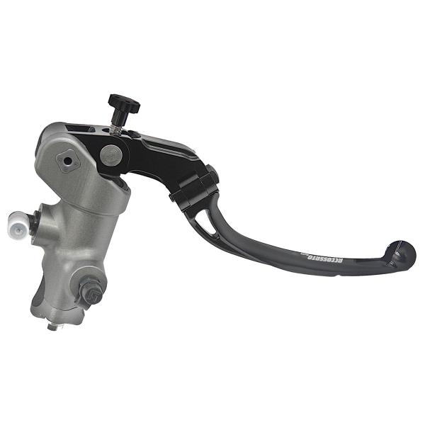 Accossato radial brake master cylinder PRS 16x17-18-19 long black folding lever RST