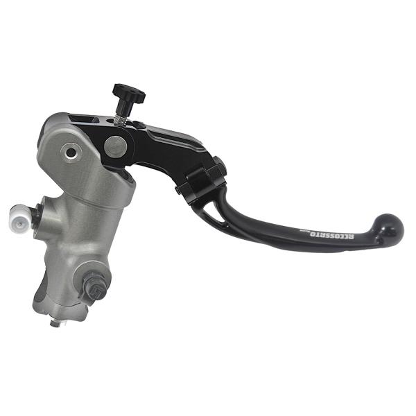 Pompa freno radiale Accossato 16x16 leva corta nera snodata