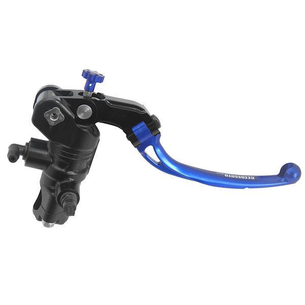 Pompa freno radiale Accossato PRS GA-19PRS leva lunga blu RST