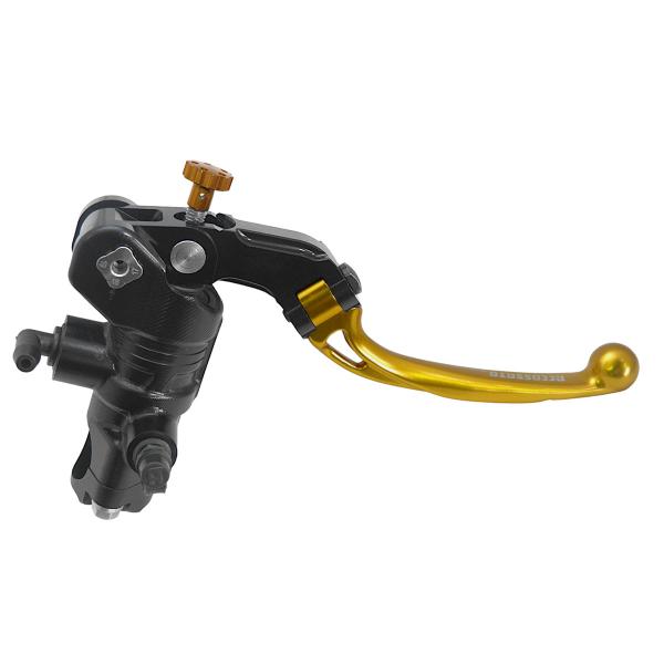 Pompa freno radiale Accossato PRS GA-19PRS leva corta oro RST