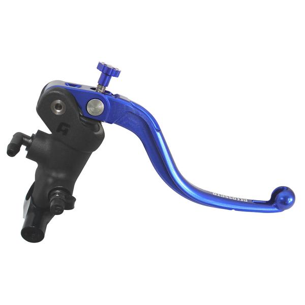Accossato black radial brake master cylinder 1 Inch 19x18 short blue fixed lever RST