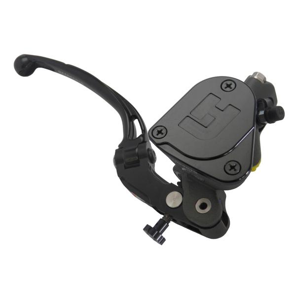 Accossato radial brake master cylinder 19x18 integrated tank long black folding lever RST