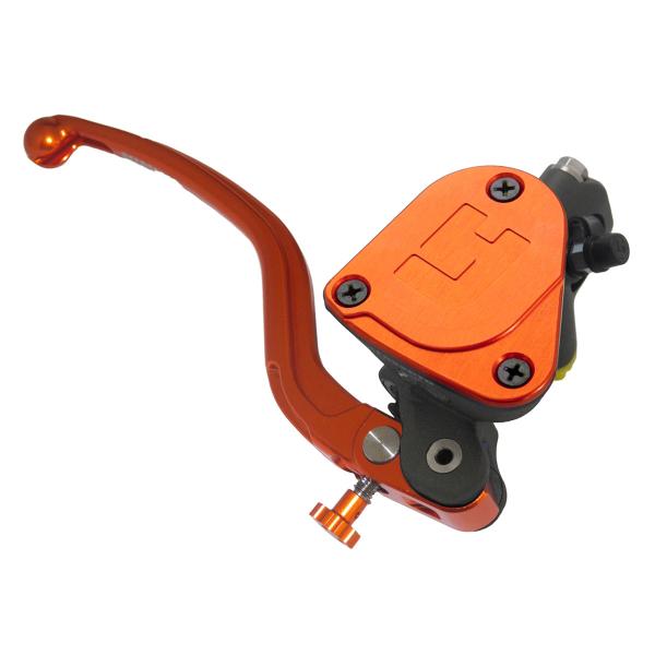 Accossato radial brake master cylinder 16x18 integrated tank long orange fixed lever RST