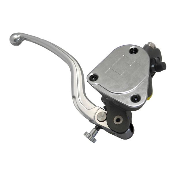 Accossato radial brake master cylinder 16x18 integrated tank long silver fixed lever RST