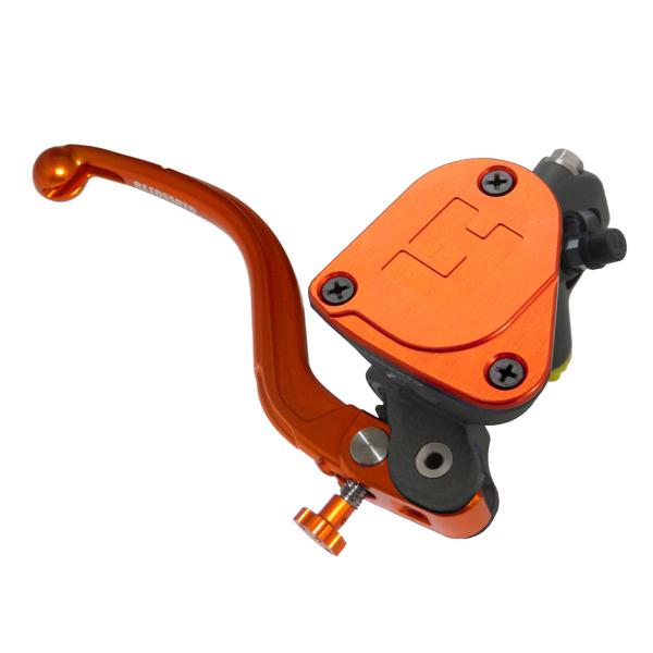 Accossato radial brake master cylinder 16x16 integrated tank short orange fixed lever RST