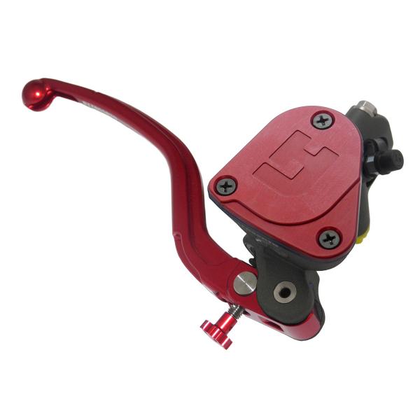 Accossato radial brake master cylinder 16x16 integrated tank long red fixed lever RST