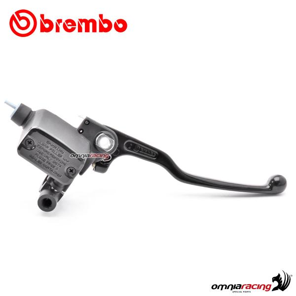 Brembo PS13 Black Axial Front Brake Master Cylinder black lever Integrated reservoir