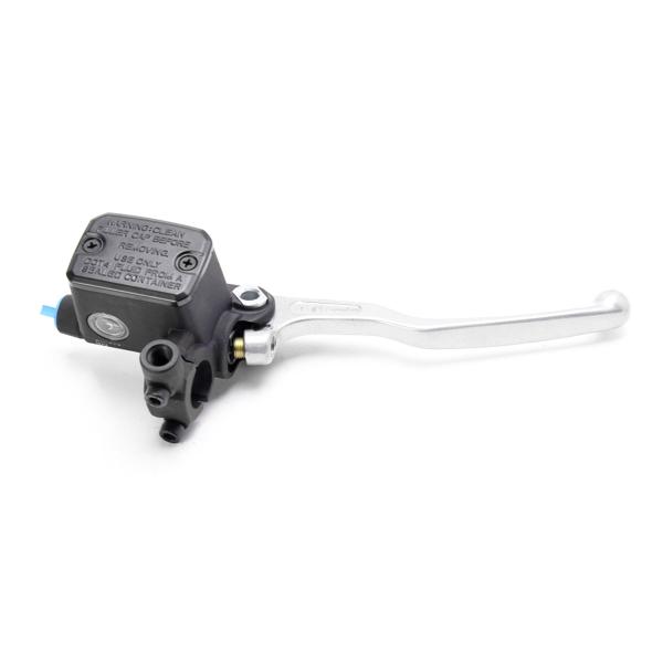 Brembo PS 16 Black Axial Front Brake Master Cylinder silver lever