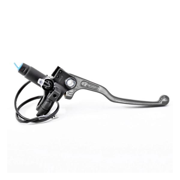 Brembo PS16 Black Axial Front Brake Master Cylinder silver lever