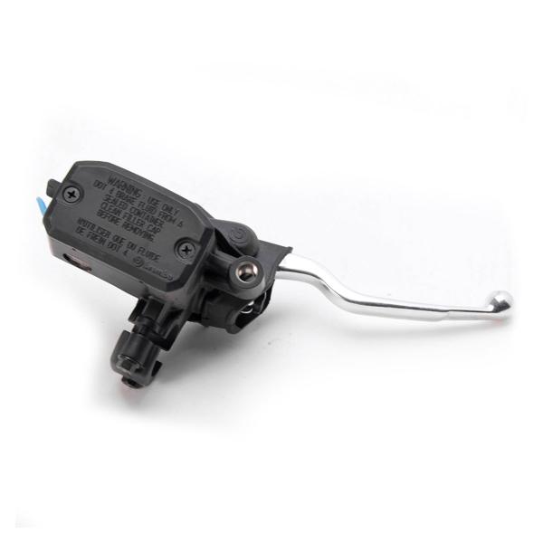Pompa Freno Anteriore Assiale Brembo PS15 Nera leva silver