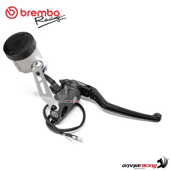 Brembo Racing pompa freno anteriore radiale 19RCS Corsacorta con kit staffa + serbatoietto olio