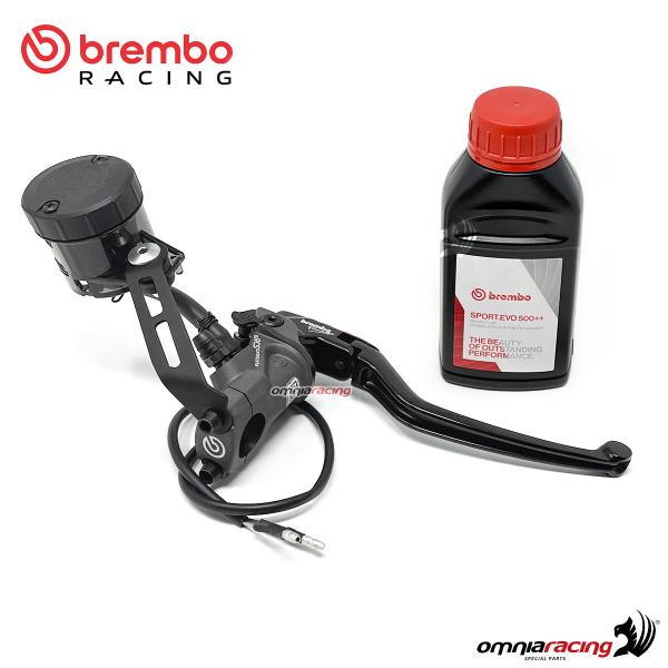 Brembo Racing pompa freno radiale 19RCS Corsacorta con kit staffa e serbatoietto fume e olio