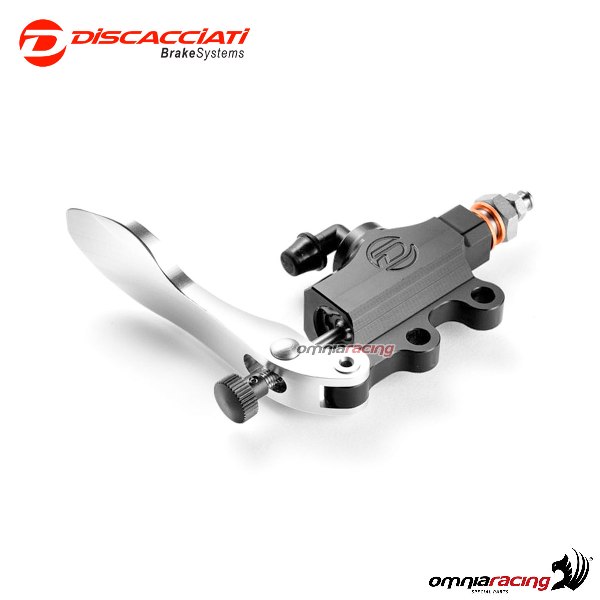 Radial thumb brake master cylinder Discacciati air hole silver lever & piston diameter 13mm
