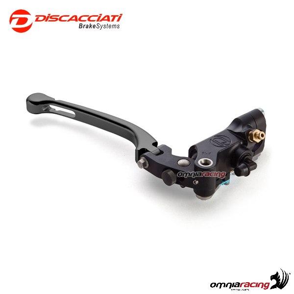 Discacciati brake systems for motorcycles. Radial calipers and brake pumps