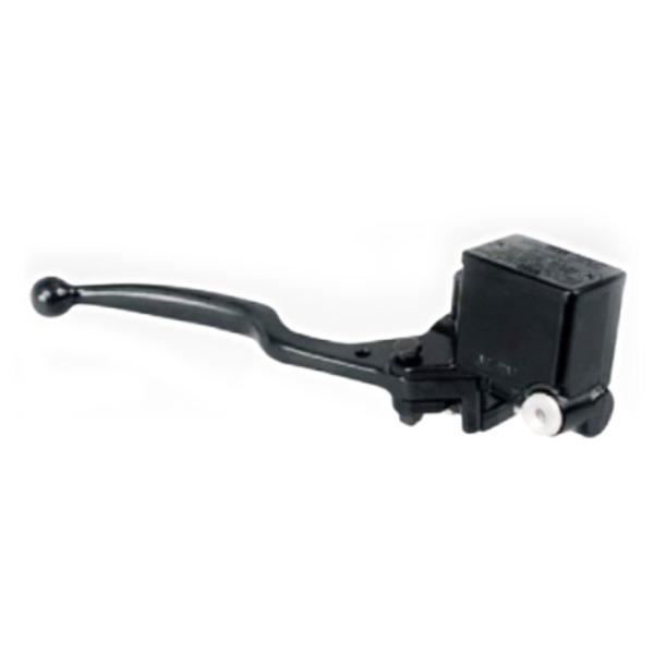 Nissin 14mm Cross black axial brake master cylinder with reservoir kit