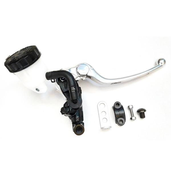 Nissin gold master cylinder radial brake pump 17x21 with Oil tank kit, mirror bracket, switch