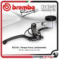 Brembo Racing Kit Pompa Freno Radiale RCS 19 con Serbatoietto fluido olio freni e staffa supporto
